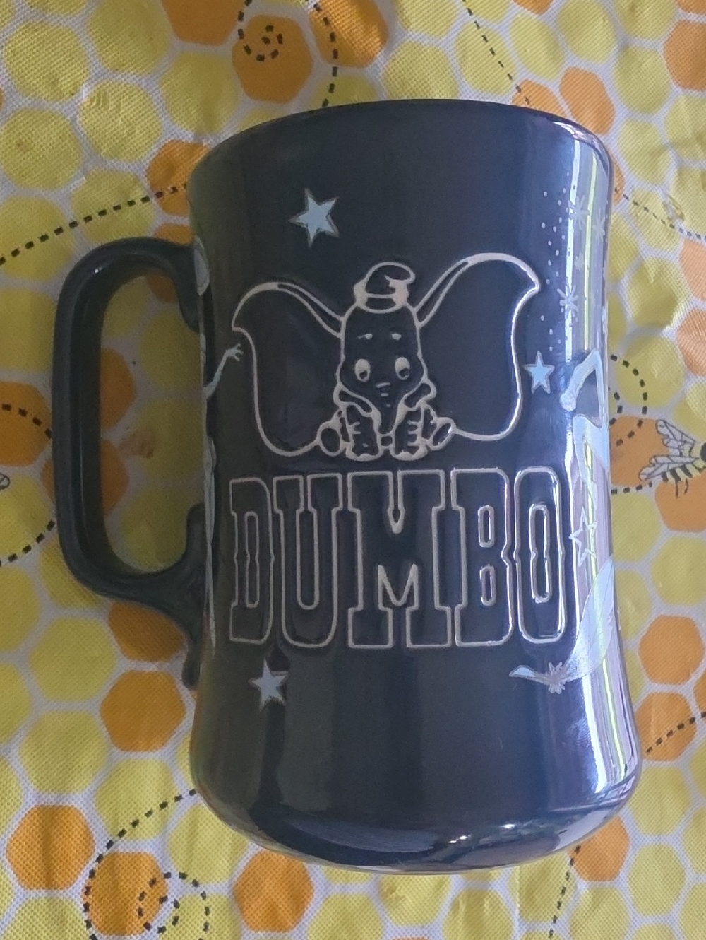 Disney Blue Ceramic Mug with White Logo
